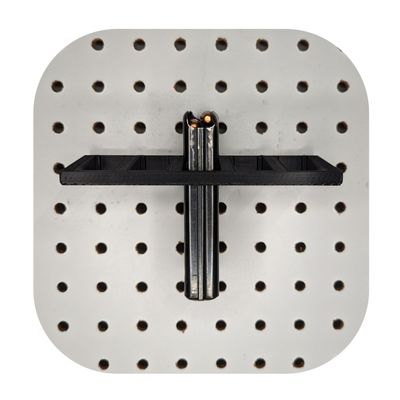 Hammy3DPrints Mount for M1 Carbine .30 Mags - Pegboard/Metal Pegboard/Skadis/etc. | Magazine Holder Storage Rack (Wall Control/Gun Pegboard)