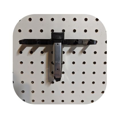 Hammy3DPrints Mount for Springfield Hellcat 9mm Mags - Pegboard/Metal Pegboard/Skadis/etc. | Magazine Holder Storage Rack (Squarelok)