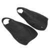 2Pcs Short Fins Smoother Edges Drain Hole Design Moderate Softness Adjustable TPR Swimming Fins for Diving for Snorkeling Diving Adult Men Women Open Heel Swimming Flippers view 2