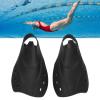2Pcs Short Fins Smoother Edges Drain Hole Design Moderate Softness Adjustable TPR Swimming Fins for Diving for Snorkeling Diving Adult Men Women Open Heel Swimming Flippers view 3