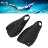 2Pcs Short Fins Smoother Edges Drain Hole Design Moderate Softness Adjustable TPR Swimming Fins for Diving for Snorkeling Diving Adult Men Women Open Heel Swimming Flippers view 4