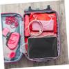 Healeved 4pcs Compression Travel Packing Cubes Versatile Organizer Bags for Clothes Toiletries Electronics Compact Lightweight Travel Essential for Business Trips Outdoor Adventures view 3