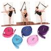 Milisten 1pc Elastic Ballet Foot Stretch Band for Flexibility Training Yoga Resistance Band for Stretching Soft Split Trainer for Ballet Dance Gymnastics and Exercise Blue view 1