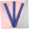 Milisten 1pc Elastic Ballet Foot Stretch Band for Flexibility Training Yoga Resistance Band for Stretching Soft Split Trainer for Ballet Dance Gymnastics and Exercise Blue view 2