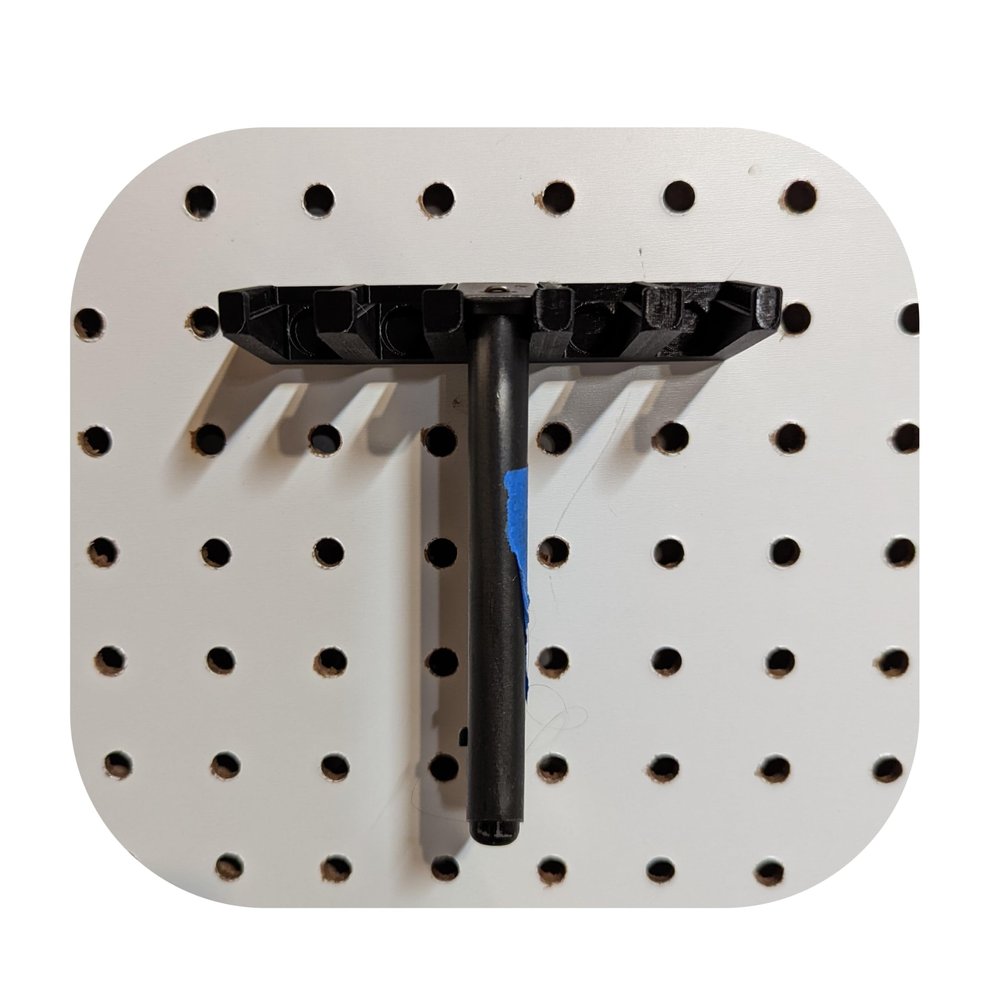 Hammy3DPrints Mount for Makarov PM Pistol Mags - Pegboard/Metal Pegboard/Skadis/etc. | Magazine Holder Storage Rack (Wall Control/Gun Pegboard)