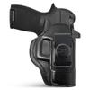 Genuine Leather Iwb Optical Holster for Sig Sauer P320C Pistol - for Tactical Handgun - Leather Concealed Carry Holster - Comfortable Appendix Everyday Carry - Maxx Carry Holsters view 1