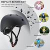 FOOKCIAN Kids Helmet,Toddler Skateboard Helmets for Ages 2-3-5-8-14 Years Boys Girls with Knee and Elbow Pads Wrist Guards fit Roller Skates,Skateboarding,Skating Scooter Adjustable Kids Helmet view 3