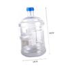 1pc Outdoor Water Bucket Large 5L PC Water Storage Sturdy Camping Gadget view 2