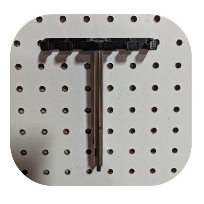 Hammy3DPrints Mount for Mark II/III/IV and 22/45 Mags - Pegboard/Metal Pegboard/Skadis/etc. | Magazine Holder Storage Rack (22/45: Secure Wall)