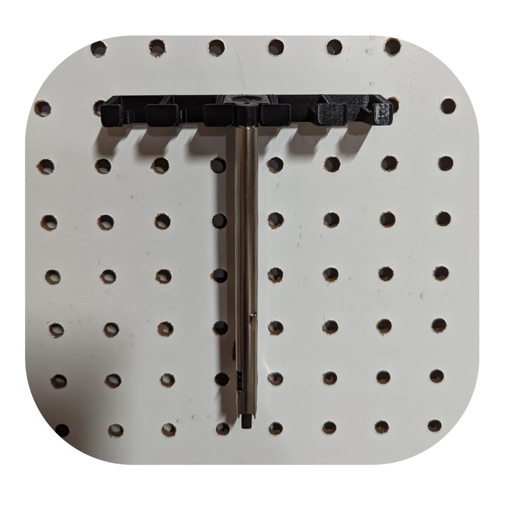 Hammy3DPrints Mount for Mark II/III/IV and 22/45 Mags - Pegboard/Metal Pegboard/Skadis/etc. | Magazine Holder Storage Rack (22/45: Secure Wall)