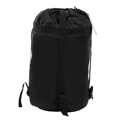 BESPORTBLE Sleeping Bag Compression Sack Water-Resistant Storage Bag for Camping Gear Black s