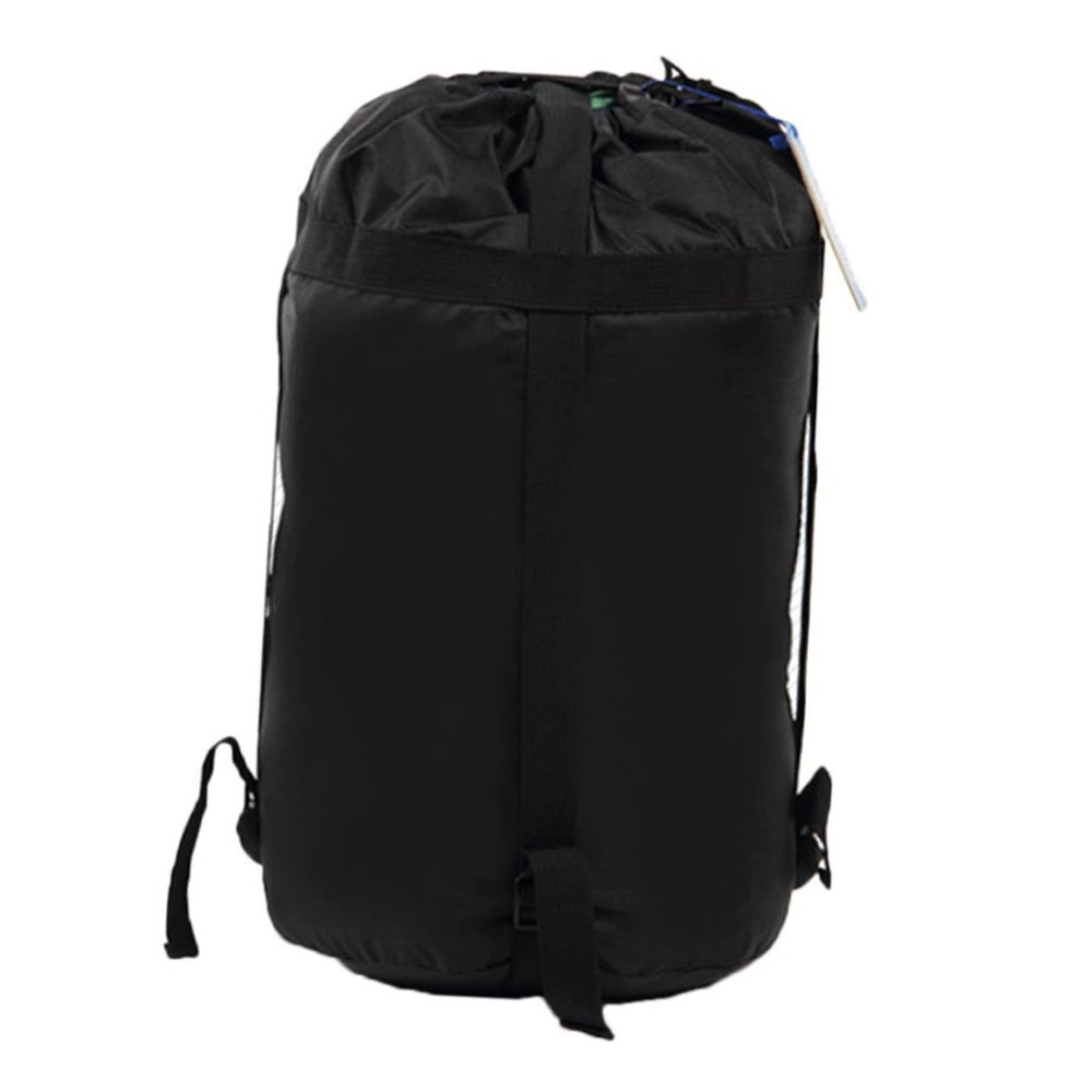 BESPORTBLE Sleeping Bag Compression Sack Water-Resistant Storage Bag for Camping Gear Black s