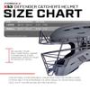 FORCE3 PRO GEAR Defender XS3 Catchers Helmet Matte (Black/Graphite, Large) view 2