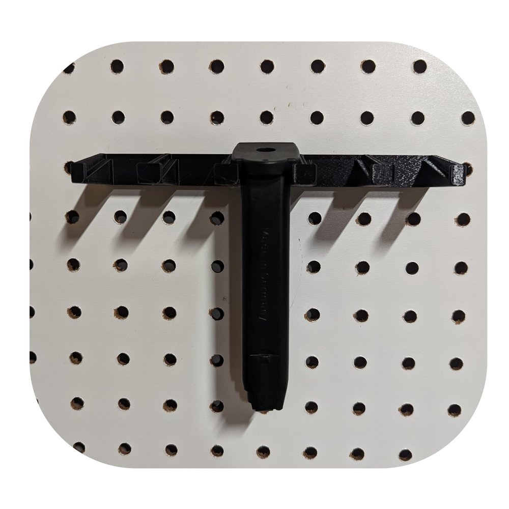 Hammy3DPrints Mount for HK P30 / VP9 Mags - Pegboard/Metal Pegboard/Skadis/etc. | Magazine Holder Storage Rack (Wall Control/Gun Pegboard)