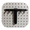 Hammy3DPrints Mount for HK P30 / VP9 Mags - Pegboard/Metal Pegboard/Skadis/etc. | Magazine Holder Storage Rack (Wall Control/Gun Pegboard) view 1