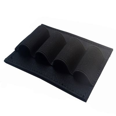 LEESEN 2pcs Tactical Elastic Modular Organizer, EDC Insert Pouch Panel Hook Backed Accessories Holder, EDC Elastic Organizer Holder for Backpack for Backpack, Bag, Hook and Loop (Color : Bk)