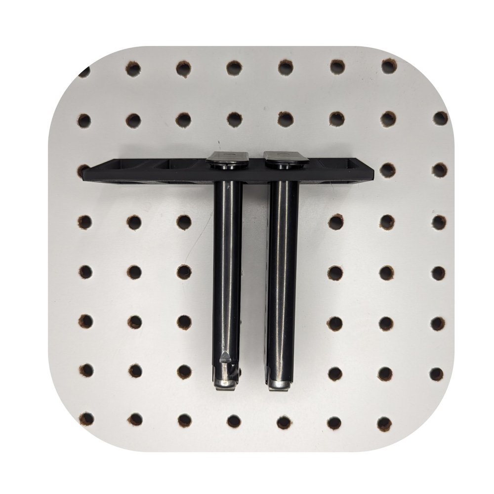 Hammy3DPrints Mount for HK P7 Mags - Pegboard/Metal Pegboard/Skadis/etc. | Magazine Holder Storage Rack (Secure Wall)