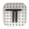Hammy3DPrints Mount for HK P7 Mags - Pegboard/Metal Pegboard/Skadis/etc. | Magazine Holder Storage Rack (Secure Wall) view 1