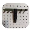 Hammy3DPrints Mount for Sig P365 Mags - Pegboard/Metal Pegboard/Skadis/etc. | Magazine Holder Storage Rack (XMacro: Secure Wall) view 1