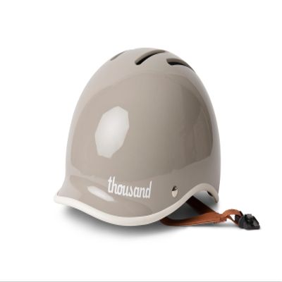 Thousand Heritage 2.0 Adult Bike Helmet; The Original Low Profile Retro Commuter Cycling Helmet Safety Certified for Bicycle Skateboard Skating Roller Skates; for Men & Women (Dove Grey, M)