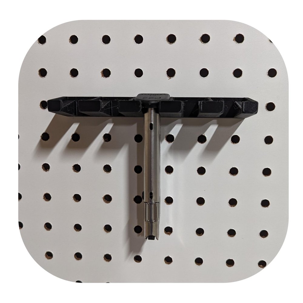 Hammy3DPrints Mount for Walther P22 Mags - Pegboard/Metal Pegboard/Skadis/etc. | Magazine Holder Storage Rack (Non-Metal Pegboard)