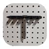 Hammy3DPrints Mount for Walther P22 Mags - Pegboard/Metal Pegboard/Skadis/etc. | Magazine Holder Storage Rack (Non-Metal Pegboard) view 1