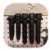 Hammy3DPrints Mount for CZ P07 / P09 / P10 Mags - Pegboard/Metal Pegboard/Skadis/etc. | Magazine Holder Storage Rack (Wall Control/Gun Pegboard) view 1