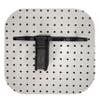 Hammy3DPrints Mount for Barrett MRAD 300WM/7mm Mags - Pegboard/Metal Pegboard/Skadis/etc. | Magazine Holder Storage Rack (Heavyweight Diamond Plate Steel) view 1