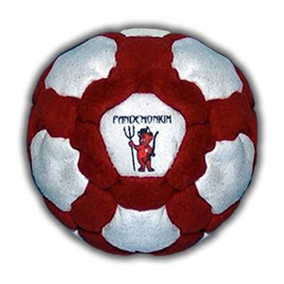 Pandemonium Footbag Fury 42 Panels Hacky Sack Pro Bag 100% Iron Weighted at 60 gr