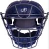 FORCE3 PRO GEAR Defender XS3 Catchers Helmet Matte (Navy/Graphite, Small) view 3