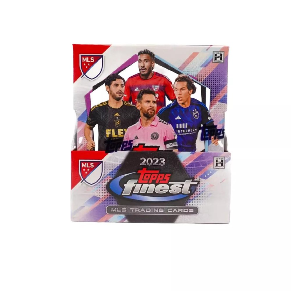 2023 Topps Finest MLS Major League Soccer Hobby Box, Gray