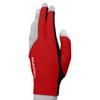 Quality gloves Molinari Billiard Pool Cue Glove - for Left Hand (Right-Handed Player), Large, Red view 2