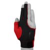 Quality gloves Molinari Billiard Pool Cue Glove - for Left Hand (Right-Handed Player), Large, Red view 3