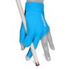 Quality gloves Molinari Billiard Pool Cue Glove - for Left Hand (Right-Handed Player), Small, Cyan view 1