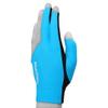 Quality gloves Molinari Billiard Pool Cue Glove - for Left Hand (Right-Handed Player), Small, Cyan view 2