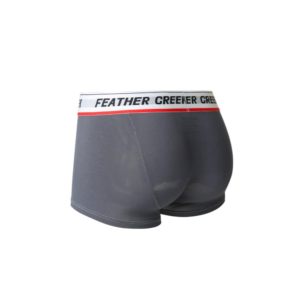 Feelonger Men's Bulge Boxer Briefs Ice Silk Comfort Separate Pouch Trunks Underwear (US, Alpha, XX-Large, Regular, Regular, Pink)