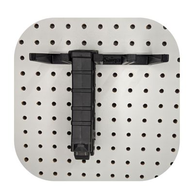 Hammy3DPrints Mount for Saiga-12 / JTS M12 Gauge Mags - Pegboard/Metal Pegboard/Skadis/etc. | Magazine Holder Storage Rack (Secure Wall)