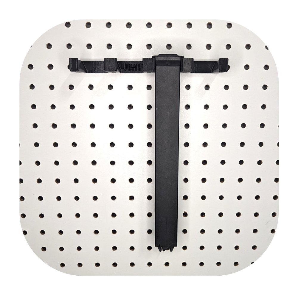 Hammy3DPrints Mount for HK UMP 45 Mags - Pegboard/Metal Pegboard/Skadis/etc. | Magazine Holder Storage Rack (Vault Tek)