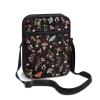TODIYADDU Floral Mushroom Messenger Bag for Women Starry Butterfly Shoulder Bag with Adjustable Straps Lightweight Sling Purse Chest Bag for Daily Items Portable Crossbody Phone Bag Trendy Handbags view 1