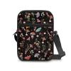 TODIYADDU Floral Mushroom Messenger Bag for Women Starry Butterfly Shoulder Bag with Adjustable Straps Lightweight Sling Purse Chest Bag for Daily Items Portable Crossbody Phone Bag Trendy Handbags view 2