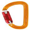 PETZL NEOX Belay Device with Sm'D Twist-Lock Carabiner - Belay Device with Cam-Assisted Blocking for Sport, Trad, & Top-Rope Climbing - Black view 3
