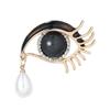 WCB1FPu Women's Brooches Pins Vintage Rhinestone Brooch Eye Alloy Electroplating Pin Women's Clothing with Brooch view 1
