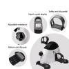 Mini Exercise Bike Pedal Exerciser Gym Fitness Leg Arm Training Adjustable Resistance with LCD Display Small Cycle Equipment for Home,Office,Elderly view 4