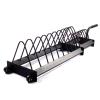 ARCVOX Heavy Duty Barbell Plate Rack for Home Gym, Multi-Functional Barbell Plate Holder, Exercise Equipment Storage Rack, Movable Barbell Plate Organizer view 2