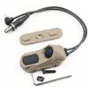 LThyzszb Tactical Dual Remote Pressure Switch Compatible with 2.5mm Plug PEQ-15 & DBAL & SF M300/340/M600/640DF Weapon Lights and Lasers (2.5mm Plug-Tan) view 1