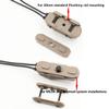 LThyzszb Tactical Dual Remote Pressure Switch Compatible with 2.5mm Plug PEQ-15 & DBAL & SF M300/340/M600/640DF Weapon Lights and Lasers (2.5mm Plug-Tan) view 3