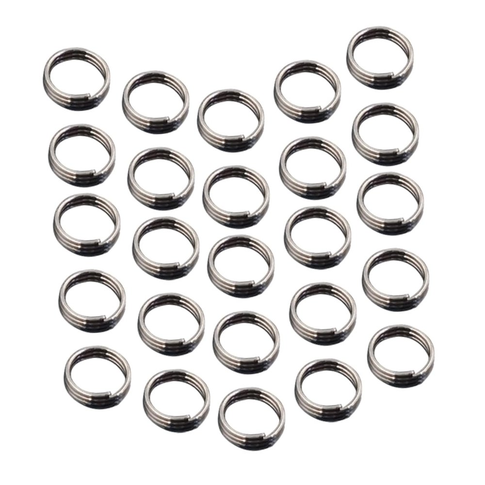 SUPVOX 100pcs Dart Accessory Dart Shafts o Ring Metal Shafts Replacement o Shape Ring for Flights