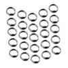 SUPVOX 100pcs Dart Accessory Dart Shafts o Ring Metal Shafts Replacement o Shape Ring for Flights view 1