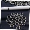 SUPVOX 100pcs Dart Accessory Dart Shafts o Ring Metal Shafts Replacement o Shape Ring for Flights view 2