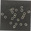 SUPVOX 100pcs Dart Accessory Dart Shafts o Ring Metal Shafts Replacement o Shape Ring for Flights view 4